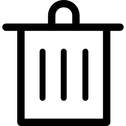 pojemnik na odpady ikona