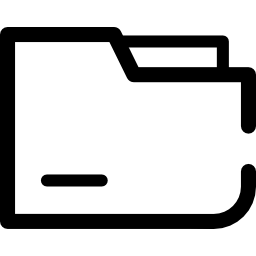 folder z dokumentami ikona