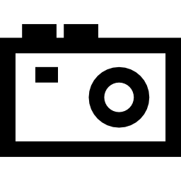 oude reflexcamera icoon