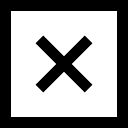 キャンセルボタン icon
