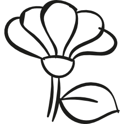 flor de jardim Ícone