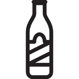 bouteille de marque de whisky Icône