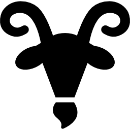 año de la cabra icono