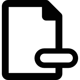 Delete Document icon