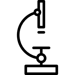 Биологический микроскоп иконка