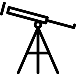 télescope de classe Icône