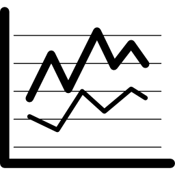 estadísticas comerciales icono