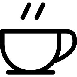 xícara de café quente Ícone