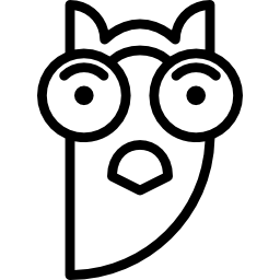 big eyes owl icon
