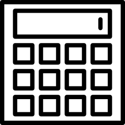 schoolcalculator icoon