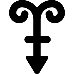 año del símbolo de la cabra icono