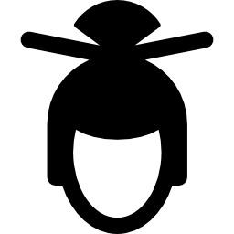 Прическа китаянки иконка