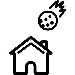 Comet and House icon