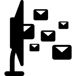 análisis de correo electrónico icono