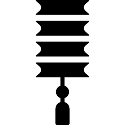 chińska lampa ikona