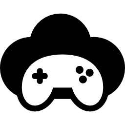 gamepad cloud icono