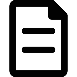 documento di testo icona