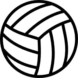 ballon de volleyball Icône