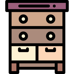 Chest of drawers icon