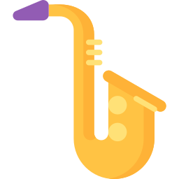 saxofón icono