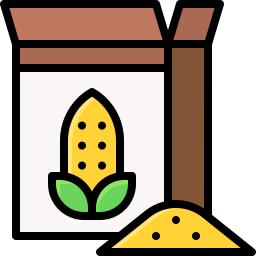 Corn flour icon