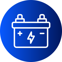 Car battery icon