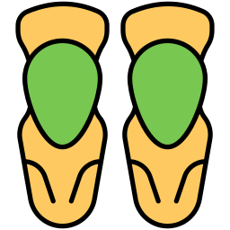 Knee pads icon