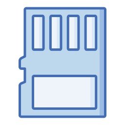 Micro sd card icon