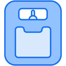 Weight scale icon