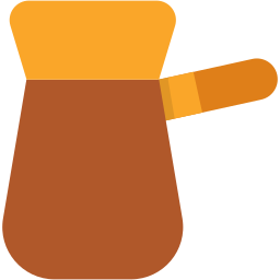 turecka kawa ikona