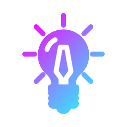 Led bulb icon