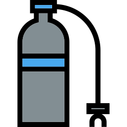 bouteille d'oxygène Icône