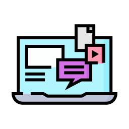 Online lesson icon