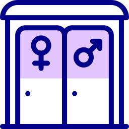 Öffentliche toilette icon