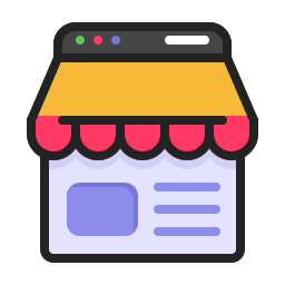 Online store icon