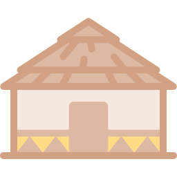 hutte de boue Icône
