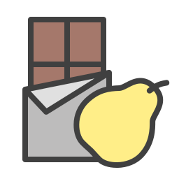 Chocolate bar icon