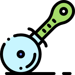 Pizza cutter icon