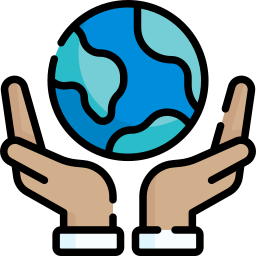 Planet earth icon