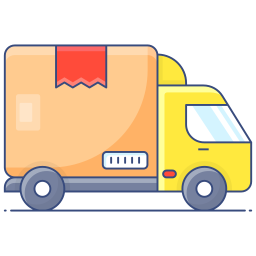 Cargo truck icon