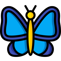 mariposa icono