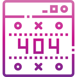 Error 404 icon