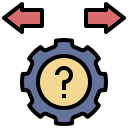 decisión icono