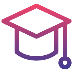 Graduation cap icon