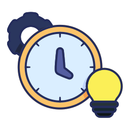 Clock time icon