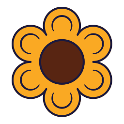 zonnebloemen icoon