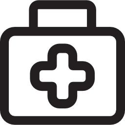 First aid kit icon