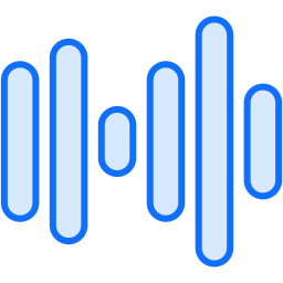 Audio waves icon