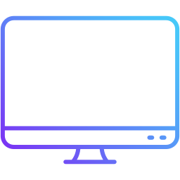 Monitor screen icon