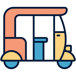 Авто рикша иконка
